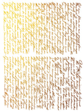 Load image into Gallery viewer, EMPORIUM (4 gold foil pages 12"x 16") - IOD Transfer Pad