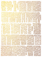 Load image into Gallery viewer, EMPORIUM (4 gold foil pages 12"x 16") - IOD Transfer Pad