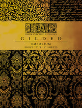 Load image into Gallery viewer, EMPORIUM (4 gold foil pages 12"x 16") - IOD Transfer Pad