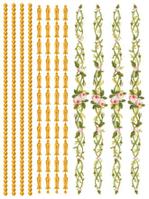Load image into Gallery viewer, Petite Fleur PINK - IOD Paint Inlay