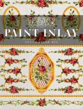 Load image into Gallery viewer, Petite Fleur RED - IOD Paint Inlay