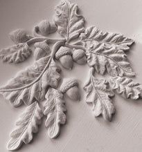 Load image into Gallery viewer, Oak Leaves & Acorns - IOD Mould