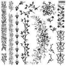 Load image into Gallery viewer, FLORA & VINE (12x12") - IOD Stamp