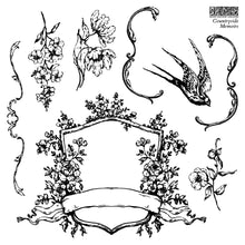 Load image into Gallery viewer, Countryside Memoirs Mini Stamp Set - IOD Stamp 4 Sheets, 6”x6”