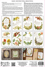 Load image into Gallery viewer, LOVER OF FLOWERS (8 pages) - IOD Transfer Pad