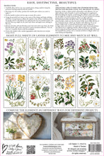 Load image into Gallery viewer, SARAH FEATON'S BOTANICALS (8 pages, 8X12") - IOD Transfer Pad