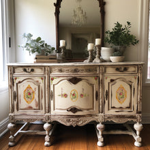 Load image into Gallery viewer, Petite Fleur RED - IOD Paint Inlay
