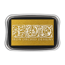 Load image into Gallery viewer, Gold Shimmer Pigment Inked Pad