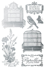 Load image into Gallery viewer, PAPILLON - (8 gold & silver foil pages, 8"x12") - IOD Transfer Pad