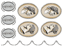 Load image into Gallery viewer, Classic Cameos - IOD Paint Inlay