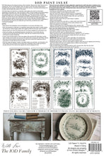 Load image into Gallery viewer, LITTLE LARK - IOD Paint Inlay - SMALL PROJECT FORMAT 8X12''