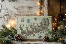 Load image into Gallery viewer, THE NORTH POLE Co. - IOD Paint Inlay - SMALL PROJECT FORMAT 8X12''