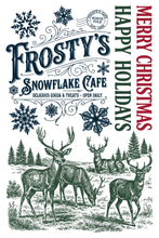 Load image into Gallery viewer, THE NORTH POLE Co. - IOD Paint Inlay - SMALL PROJECT FORMAT 8X12''