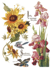 Load image into Gallery viewer, FLOWERS BY THE POETS (8 pages, 12x16") - IOD Transfer Pad