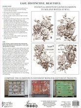 Load image into Gallery viewer, MAY'S ROSES (4 pages) - IOD Transfer Pad
