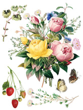 Load image into Gallery viewer, MARCHÉ DES FLEURS (8 pages, 12x16") - IOD Transfer Pad