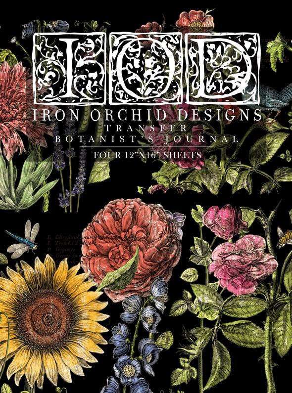 BOTANIST JOURNAL (4 pages) - IOD Transfer Pad