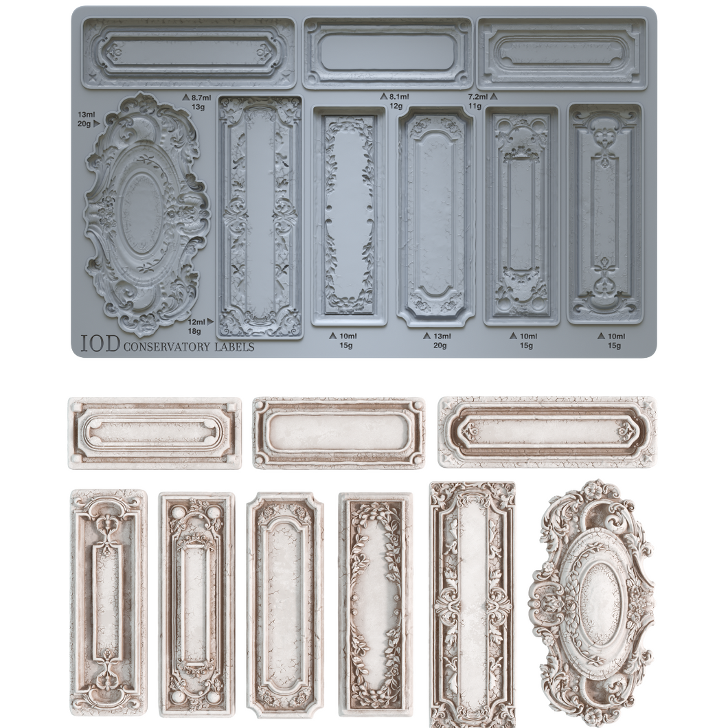 Conservatory Label - IOD Mould