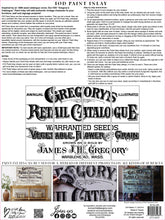 Load image into Gallery viewer, Gregory&#39;s Catalogue - IOD Paint Inlay
