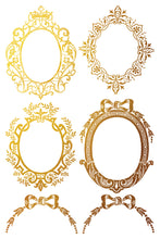 Load image into Gallery viewer, Petits Ornements (8 gold foil pages 8&quot;x 12&quot;) - IOD Transfer Pad
