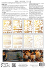 Load image into Gallery viewer, Tinsel - (8 gold foil pages, 8&quot;x12&quot;)  - IOD Transfer Pad

