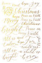 Load image into Gallery viewer, Tinsel - (8 gold foil pages, 8&quot;x12&quot;)  - IOD Transfer Pad
