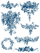 Load image into Gallery viewer, Delft Traditions AZURE - IOD Paint Inlay
