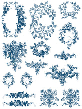 Load image into Gallery viewer, Delft Traditions AZURE - IOD Paint Inlay
