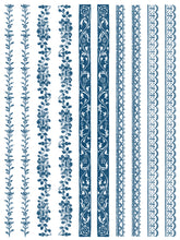 Load image into Gallery viewer, Delft Traditions AZURE - IOD Paint Inlay
