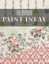 Load image into Gallery viewer, Lattice Rose - IOD Paint Inlay
