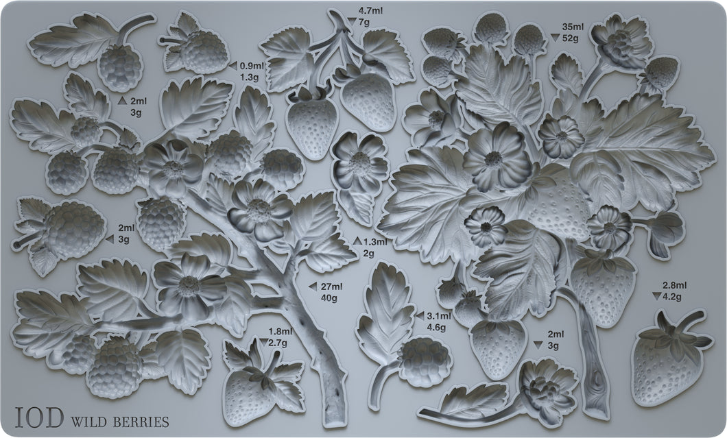 Wild Berries - IOD Mould
