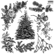 Load image into Gallery viewer, Holly &amp; Pine - IOD Stamp
