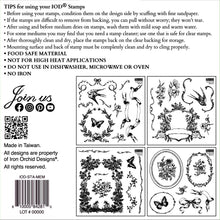 Load image into Gallery viewer, Countryside Memoirs Mini Stamp Set - IOD Stamp 4 Sheets, 6”x6”
