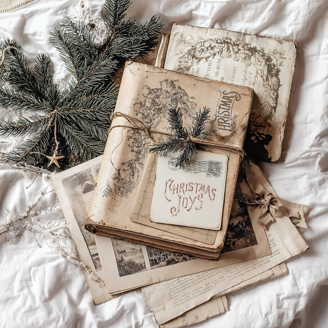 Christmas Post - IOD Stamp