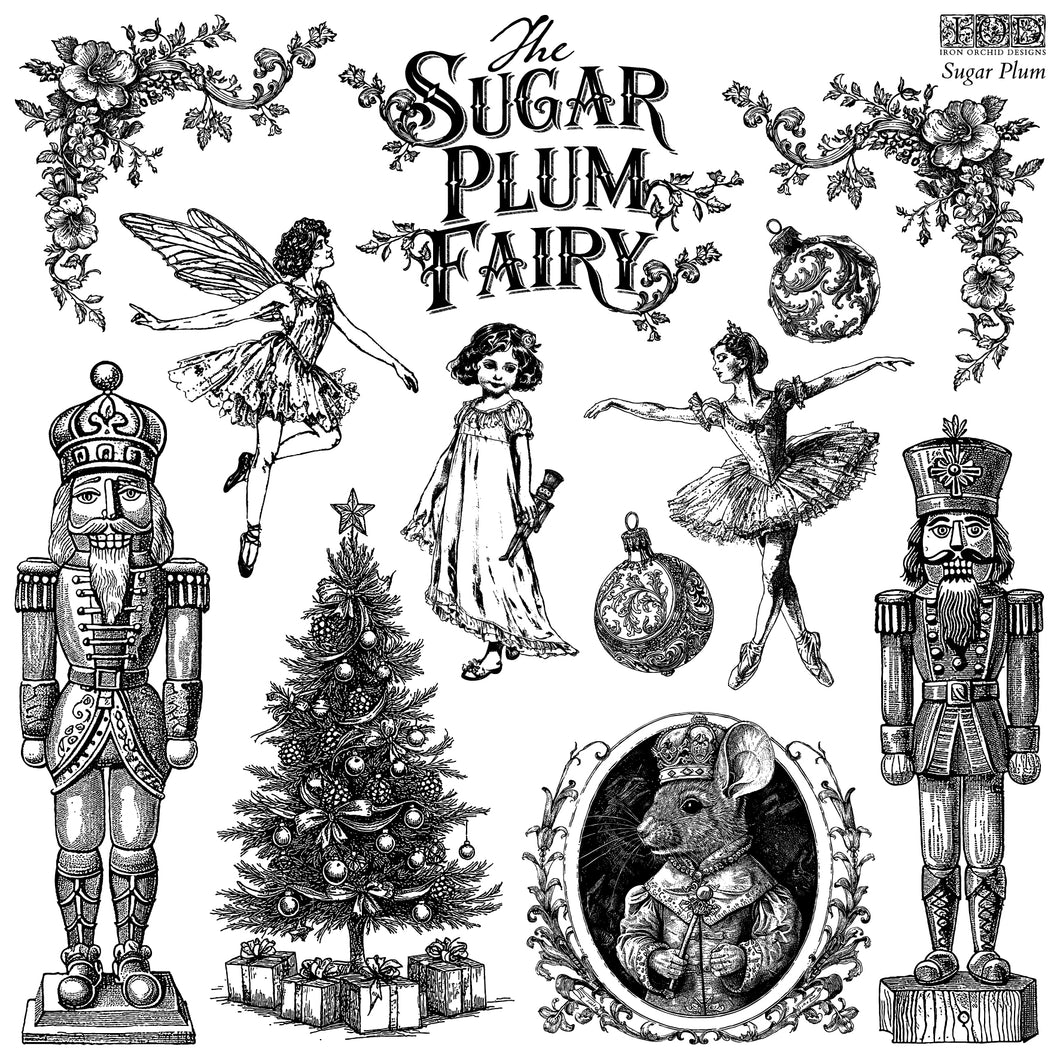 Sugar Plum - IOD Stamp