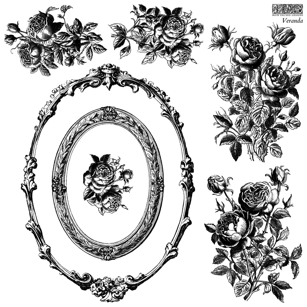 Veranda - IOD Stamp
