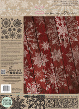 Load image into Gallery viewer, Vintage Snowflakes - IOD Stamp
