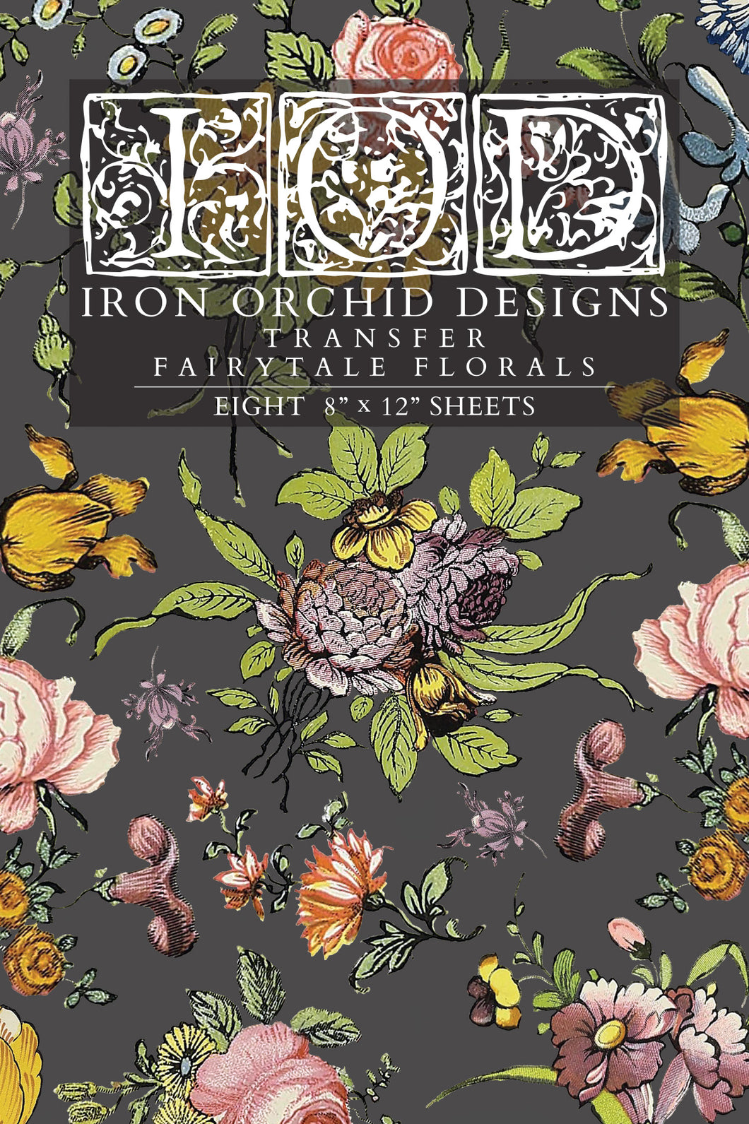 Fairytale Floral (8 pages) - IOD Transfer Pad