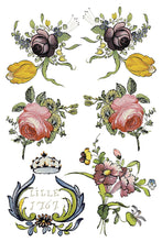 Load image into Gallery viewer, Fairytale Floral (8 pages) - IOD Transfer Pad
