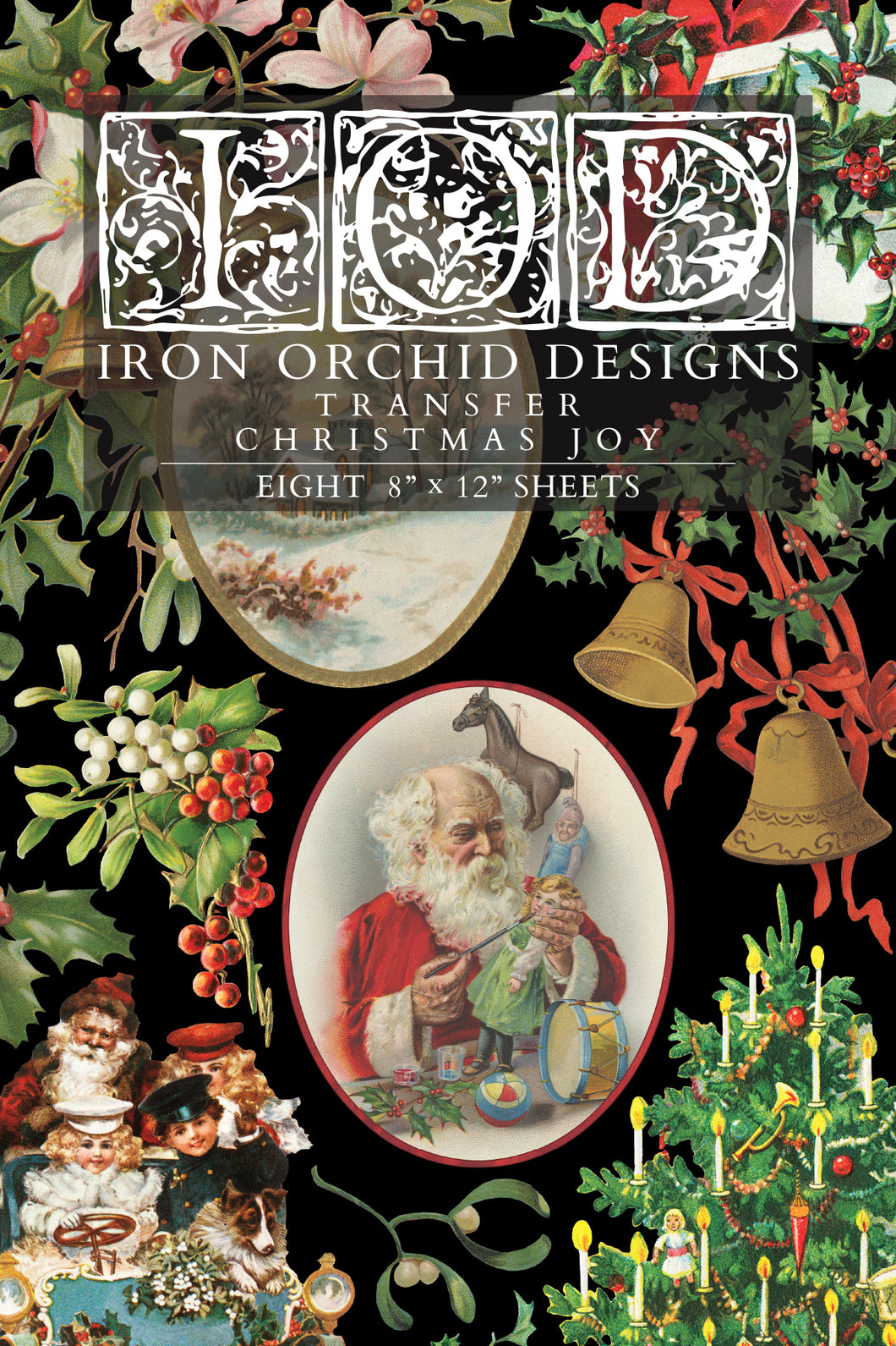 Christmas Joy (8 pages) - IOD Transfer Pad