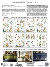 Load image into Gallery viewer, LOST GARDEN (8 pages) - IOD Transfer Pad
