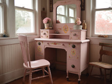 Load image into Gallery viewer, Petite Fleur RED - IOD Paint Inlay
