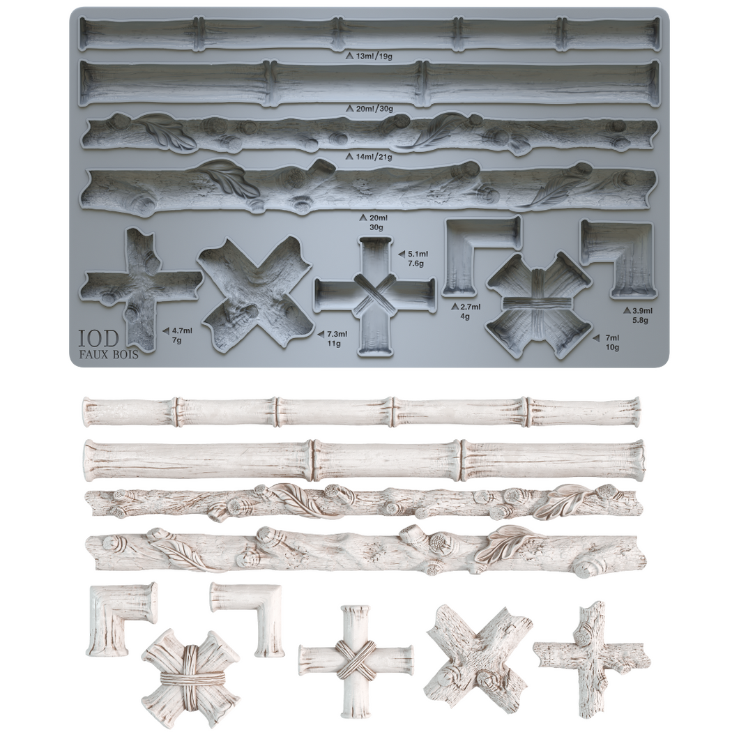 Faux Bois - IOD Mould