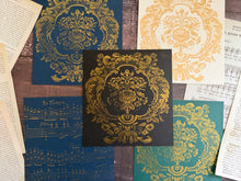 Load image into Gallery viewer, Gold Shimmer Pigment Inked Pad

