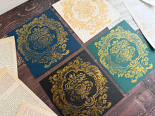 Load image into Gallery viewer, Gold Shimmer Pigment Inked Pad
