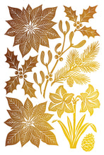 Load image into Gallery viewer, ANGELS SING - (8 gold &amp; silver foil pages, 8"x12")  - IOD Transfer Pad
