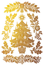 Load image into Gallery viewer, ANGELS SING - (8 gold &amp; silver foil pages, 8"x12")  - IOD Transfer Pad
