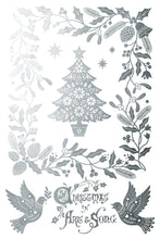 Load image into Gallery viewer, ANGELS SING - (8 gold &amp; silver foil pages, 8"x12")  - IOD Transfer Pad
