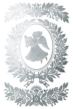 Load image into Gallery viewer, ANGELS SING - (8 gold &amp; silver foil pages, 8"x12")  - IOD Transfer Pad
