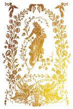 Load image into Gallery viewer, ATHENAEUM - (8 gold &amp; silver foil pages, 8"x12")  - IOD Transfer Pad
